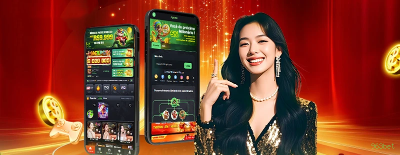 Aplicativo móvel 963bet para iOS e Android